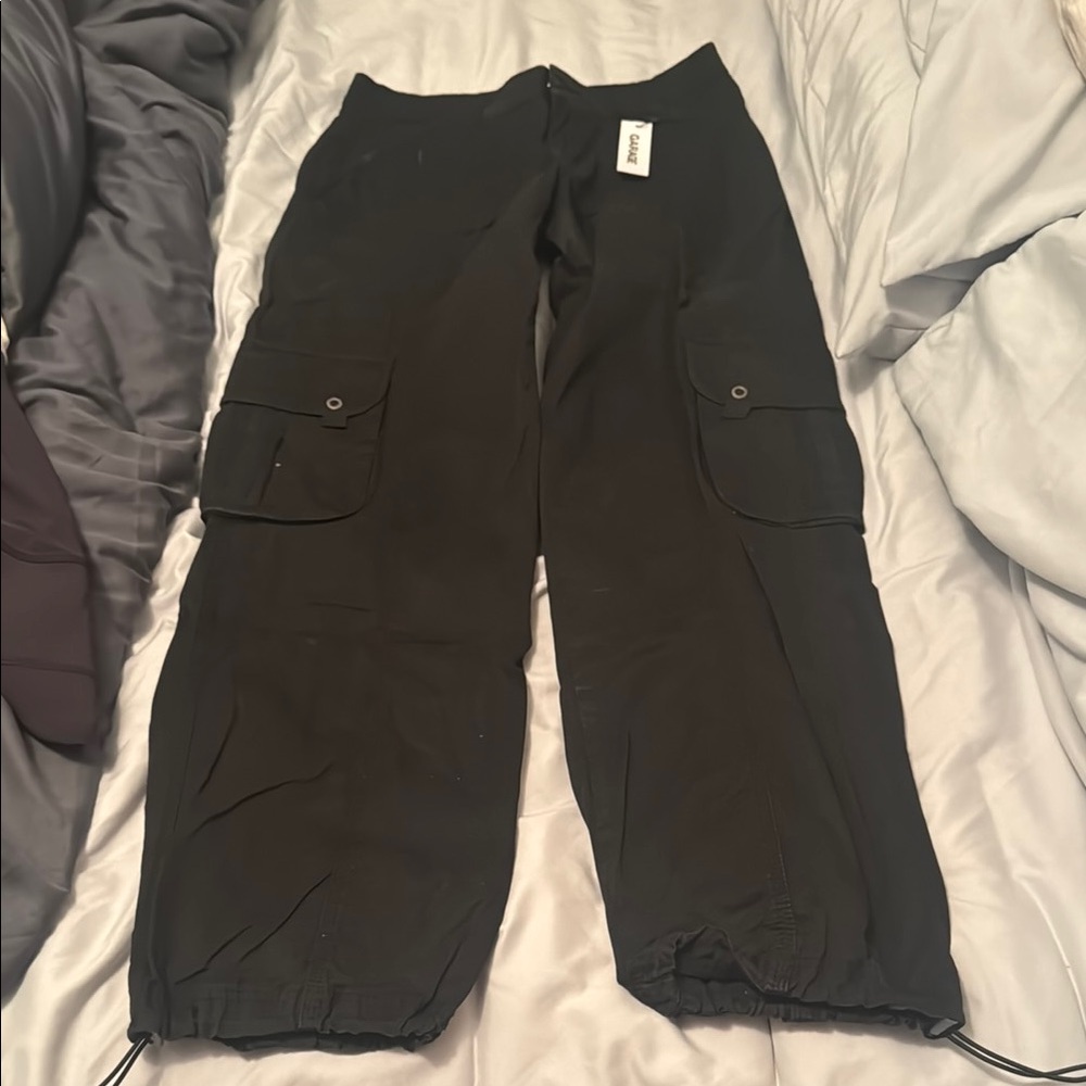 Women's Black Cargo Pants